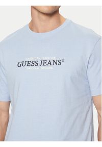 Guess Jeans T-Shirt M4YI42 K8FQ4 Niebieski Regular Fit. Kolor: niebieski. Materiał: bawełna #2