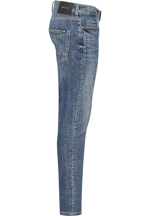 Męskie Spodnie Jeansowe Mustang Style Boston Slim Denim Blue 1014706 5000 883