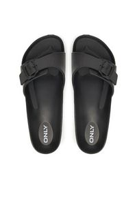 ONLY Shoes Klapki Onlcindy 15342694 Czarny. Kolor: czarny #3