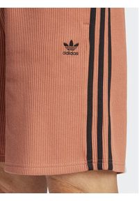 Adidas - adidas Szorty sportowe Bermuda Shorts IC5451 Brązowy. Kolor: brązowy. Materiał: bawełna #5