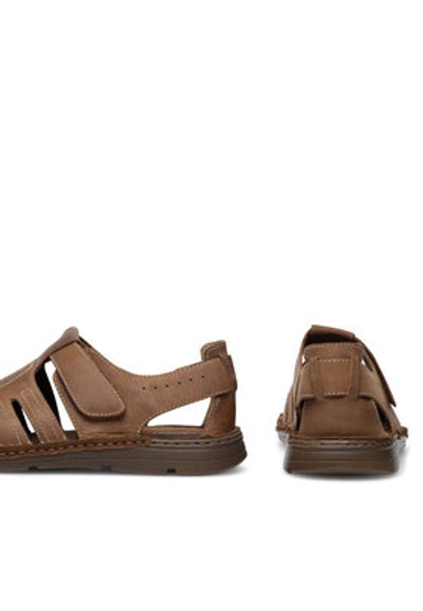 Lasocki Sandały MI08-PILTON-01 Brązowy. Kolor: brązowy. Materiał: skóra