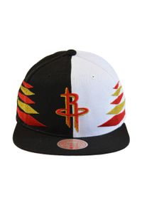 Czapka z daszkiem Mitchell & Ness NBA Diamond Cut Houston Rockets-HROYYPPPBKWH. Kolor: biały, czarny, wielokolorowy