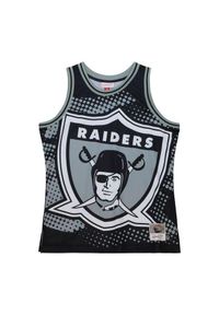 Koszulka NFL Mitchell & Ness Big Face 7.0 Fashion Oakland Raiders. Kolor: czarny. Sport: koszykówka #1