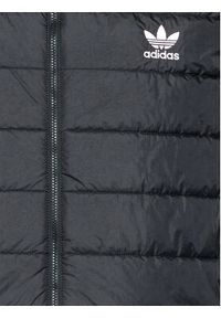 Adidas - adidas Kamizelka Stand Collar HL9217 Czarny Regular Fit. Kolor: czarny. Materiał: syntetyk