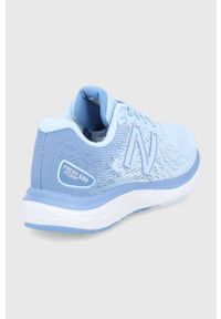 New Balance Buty na płaskiej podeszwie. Nosek buta: okrągły. Zapięcie: sznurówki. Kolor: niebieski. Obcas: na płaskiej podeszwie. Sport: fitness #3