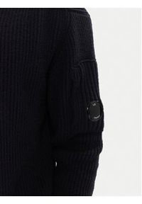 C.P. Company Sweter 19CMKN307A006170A Granatowy Regular Fit. Kolor: niebieski. Materiał: syntetyk #4