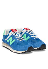 New Balance Sneakersy U574BSC M Niebieski. Kolor: niebieski. Materiał: zamsz, skóra. Model: New Balance 574 #4