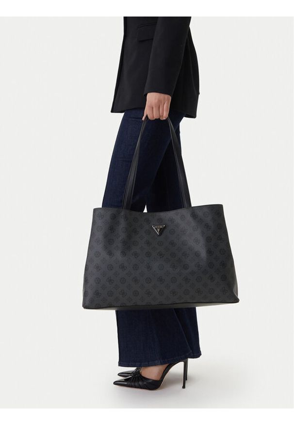 Guess Torba weekendowa Wilder Travel TWHP74 52025 Szary. Kolor: szary. Materiał: skóra