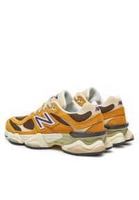 New Balance Sneakersy U9060SRB Żółty. Kolor: żółty. Materiał: zamsz, skóra #5