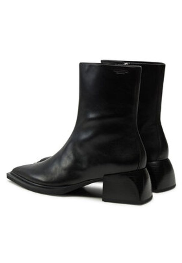Vagabond Shoemakers Botki Vivian 5453-001-20 Czarny. Kolor: czarny. Materiał: skóra