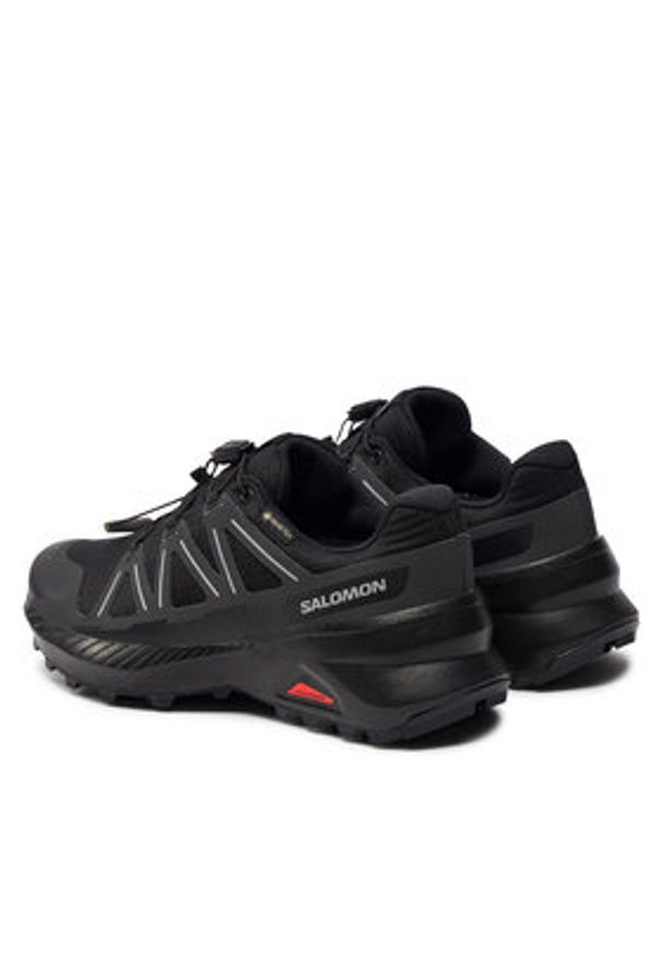 salomon - Salomon Buty do biegania Speedcross Peak Gore-Tex L47603500 Czarny. Kolor: czarny. Materiał: materiał. Technologia: Gore-Tex. Model: Salomon Speedcross