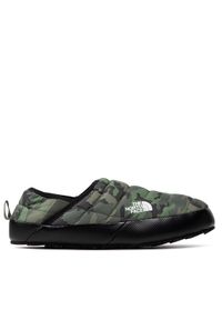 The North Face Kapcie Thermoball Traction Mule V NF0A3UZN33U Zielony. Kolor: zielony. Materiał: materiał #1