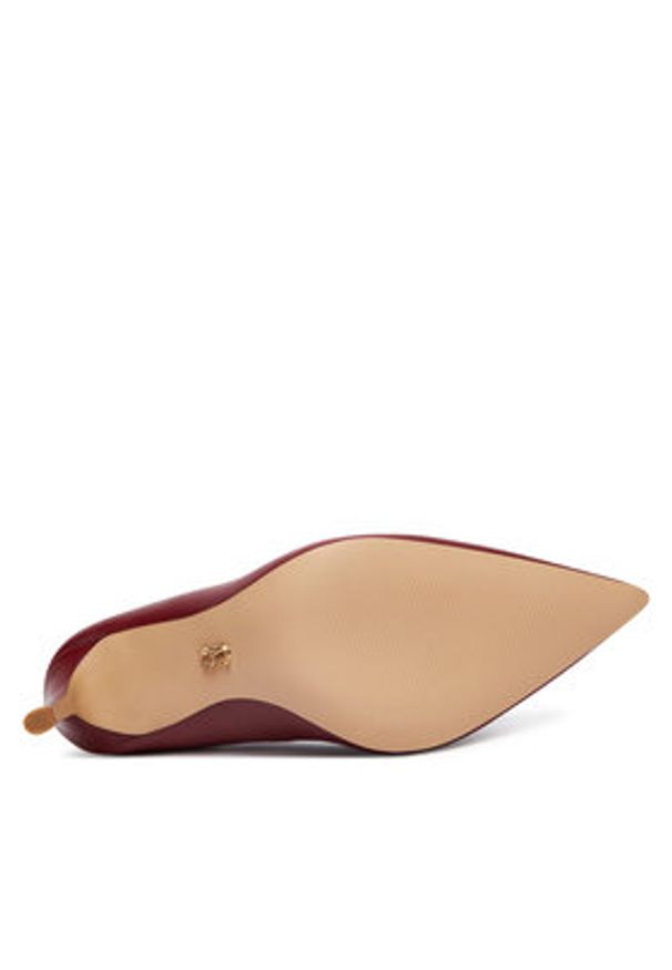 Steve Madden Szpilki Thrive Pump SM11003887 Bordowy. Kolor: czerwony. Materiał: skóra. Obcas: na szpilce