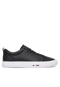 TOMMY HILFIGER - Tommy Hilfiger Sneakersy Harlem Street Lth FM0FM05708 Granatowy. Kolor: niebieski. Materiał: skóra #1