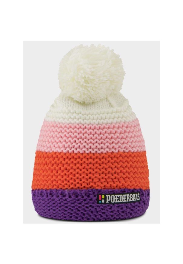POEDERBAAS - Czapka narciarska dla dorosłych Poederbaas Park Beanie. Kolor: wielokolorowy, fioletowy, różowy, czerwony. Materiał: akryl. Wzór: kolorowy. Sezon: zima. Styl: klasyczny, sportowy