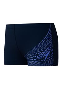 Kąpielówki chłopięce spodenki kąpielowe Speedo Medley Logo Aquashort. Kolor: niebieski