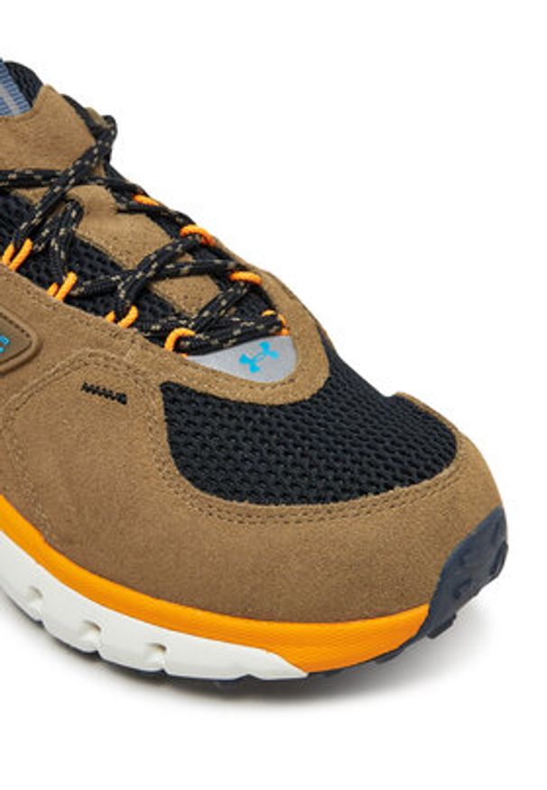 Under Armour Sneakersy UA Summit Trek Suede 3028424 Brązowy. Kolor: brązowy. Materiał: skóra, zamsz