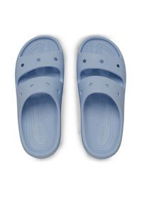 Crocs Klapki Classic Sandal v2 K 209421 Błękitny. Kolor: niebieski #6