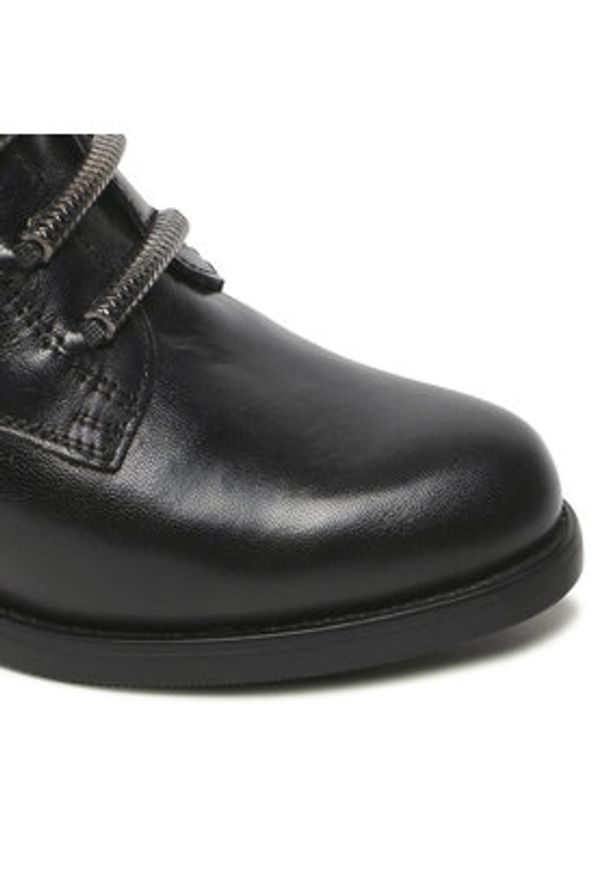 Lasocki Trzewiki WI23-KANAN-06 Czarny. Kolor: czarny. Materiał: skóra