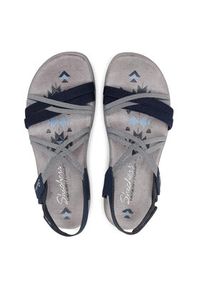 skechers - Skechers Sandały Takes Two 163112/NVY Granatowy. Kolor: niebieski. Materiał: skóra #2