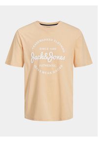 Jack & Jones - Jack&Jones Komplet 5 t-shirtów Forest 12256984 Kolorowy Standard Fit. Materiał: syntetyk, bawełna. Wzór: kolorowy #9