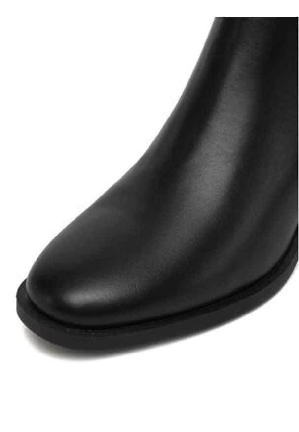 Clara Barson Botki CEO-LM32618-T11 Czarny. Kolor: czarny. Materiał: materiał
