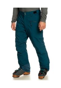 Spodnie snowboardowe męskie Quiksilver Boundry. Kolor: niebieski. Sezon: zima. Sport: snowboard