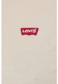 Levi's® - Levi's t-shirt bawełniany kolor pomarańczowy. Okazja: na spotkanie biznesowe. Kolor: pomarańczowy. Materiał: bawełna. Długość rękawa: krótki rękaw. Długość: krótkie. Wzór: aplikacja. Styl: biznesowy #2
