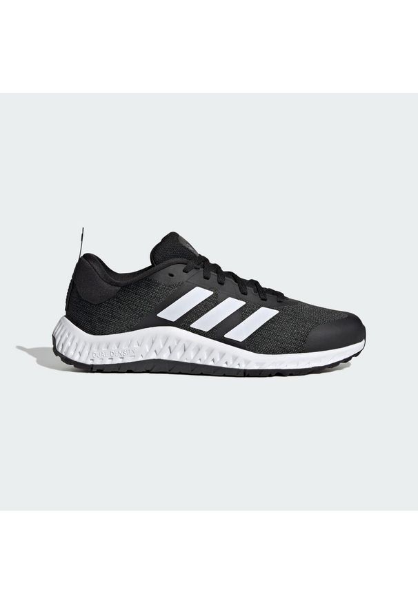 Adidas - Buty Everyset Trainer. Okazja: na co dzień. Kolor: czarny, biały, wielokolorowy. Materiał: materiał. Sport: fitness