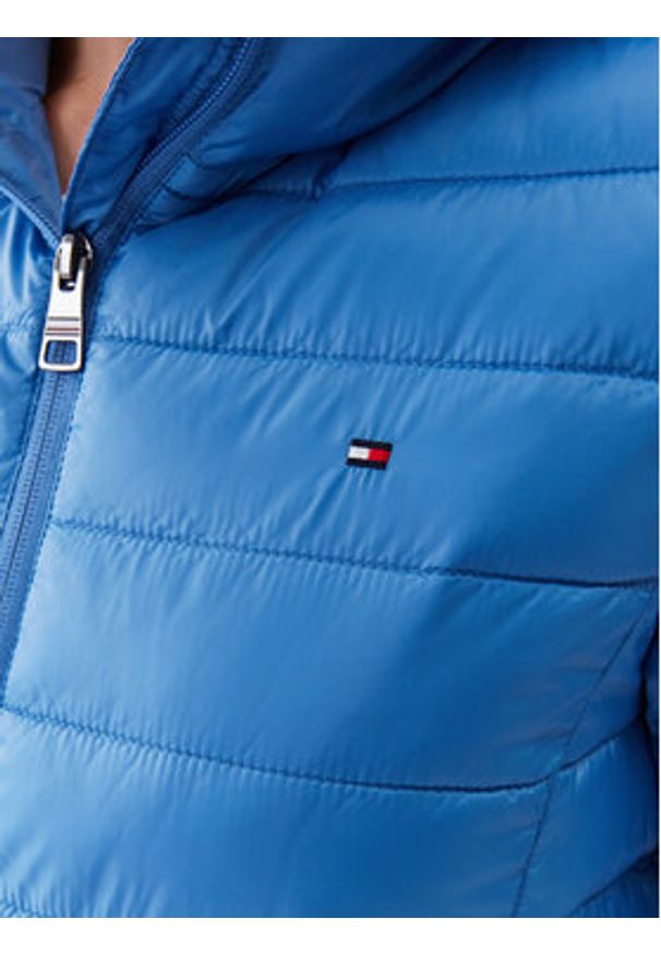 TOMMY HILFIGER - Tommy Hilfiger Kurtka przejściowa WW0WW38927 Niebieski Regular Fit. Kolor: niebieski. Materiał: syntetyk