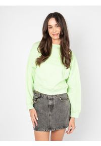 Patrizia Pepe Bluza | 8M1502/J096 | Kobieta | Zielony. Okazja: na co dzień. Typ kołnierza: kaptur. Kolor: zielony. Materiał: bawełna. Wzór: nadruk. Styl: casual #3
