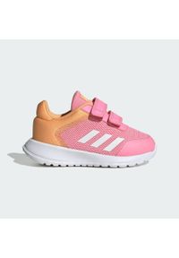 Adidas - Tensaur Run Shoes. Kolor: pomarańczowy, wielokolorowy, różowy, biały. Materiał: materiał. Sport: bieganie