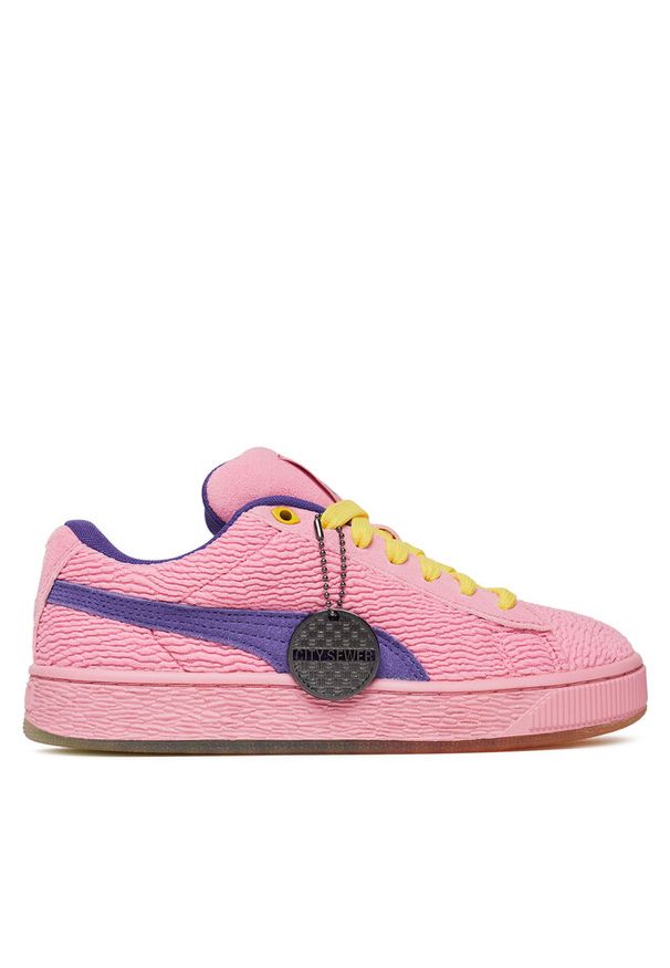 Sneakersy Puma. Kolor: różowy. Model: Puma Suede