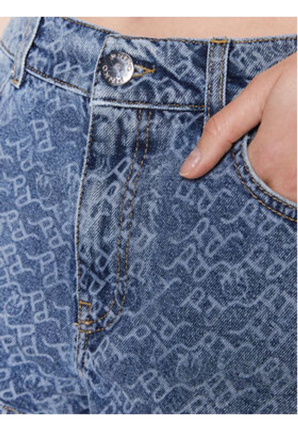 Pinko Szorty jeansowe Andatura 100812 A0Q0 Niebieski Regular Fit. Kolor: niebieski. Materiał: bawełna