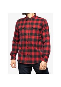 Koszula męska Helikon-Tex Greyman Shirt. Okazja: na co dzień. Kolor: czerwony. Styl: casual