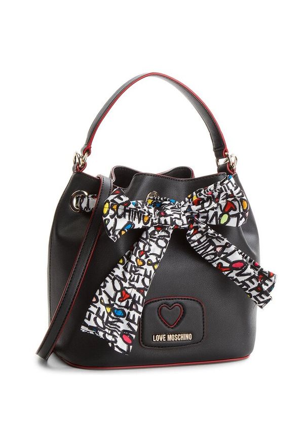 Love Moschino - Torebka LOVE MOSCHINO. Kolor: czarny