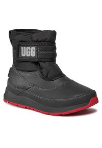 Śniegowce Ugg K Taney Weather 1122399K Blk. Kolor: czarny. Materiał: skóra