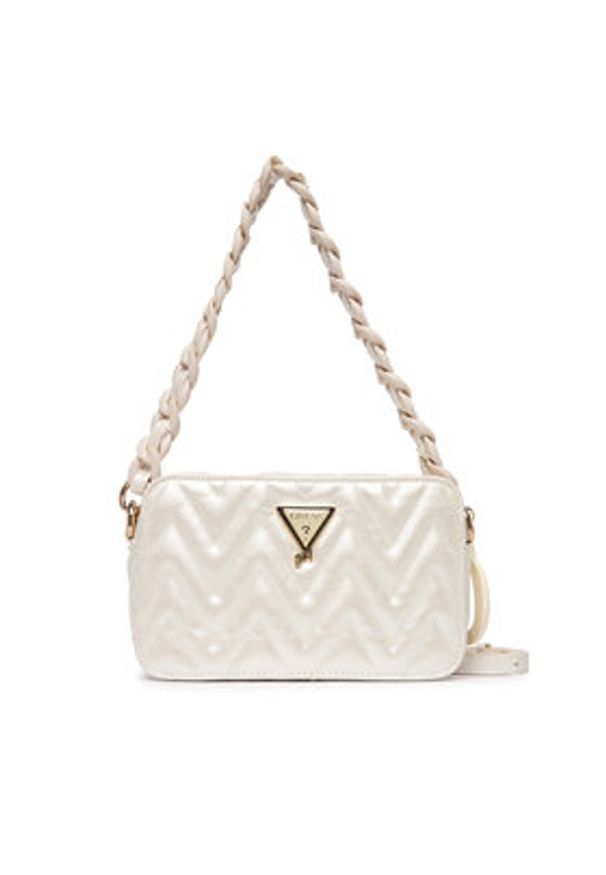 Guess Torebka J6GZ05 W4090 Biały. Kolor: biały. Materiał: skórzane
