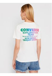 Converse T-Shirt Exploration Team 10022260-A02 Biały Standard Fit. Kolor: biały. Materiał: bawełna #5