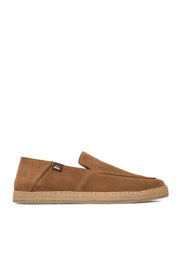 Quiksilver Espadryle CEO-ESPRINT-04 MI08 Brązowy. Kolor: brązowy. Materiał: zamsz, skóra