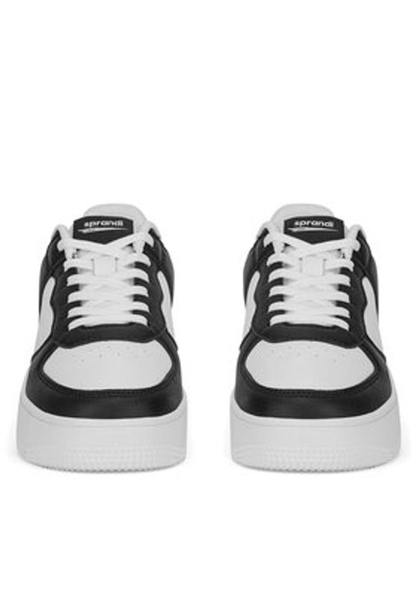 Sprandi Sneakersy WP07-1234 Czarny. Kolor: czarny. Materiał: skóra