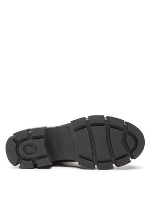 Karl Lagerfeld - KARL LAGERFELD Botki KL43250 Czarny. Kolor: czarny. Materiał: skóra