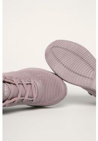 skechers - Skechers Buty kolor fioletowy na płaskiej podeszwie. Nosek buta: okrągły. Kolor: fioletowy. Materiał: guma. Obcas: na płaskiej podeszwie #2