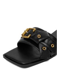 Badura Klapki EO-ANDI-V2230-63 Czarny. Kolor: czarny. Materiał: skóra #4