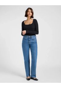 Lee - DAMSKIE SPODNIE LEE RIDER CLASSIC MEDIUM BLUE 112370910 #2