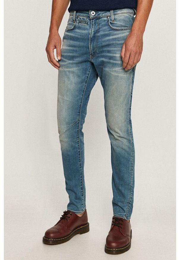 G-Star RAW - G-Star Raw - Jeansy D-Staq. Kolor: niebieski