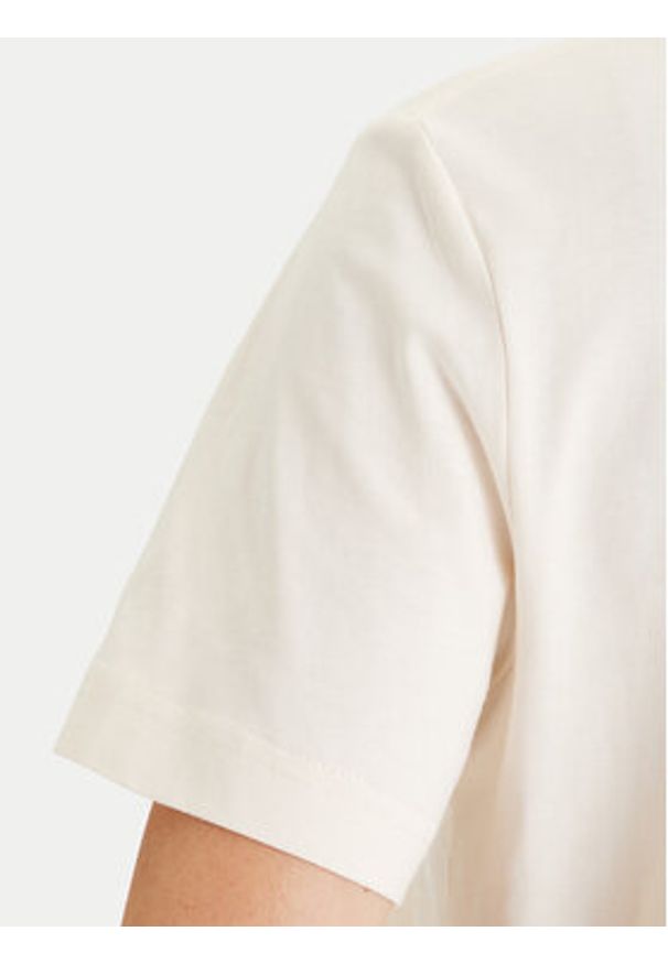 Calvin Klein Jeans T-Shirt Hero LV047B865G Żółty Classic Fit. Kolor: żółty. Materiał: bawełna