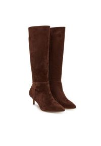 Lauren Ralph Lauren - LAUREN RALPH LAUREN Kozaki 802967811004 Brązowy. Kolor: brązowy. Materiał: zamsz, skóra #3
