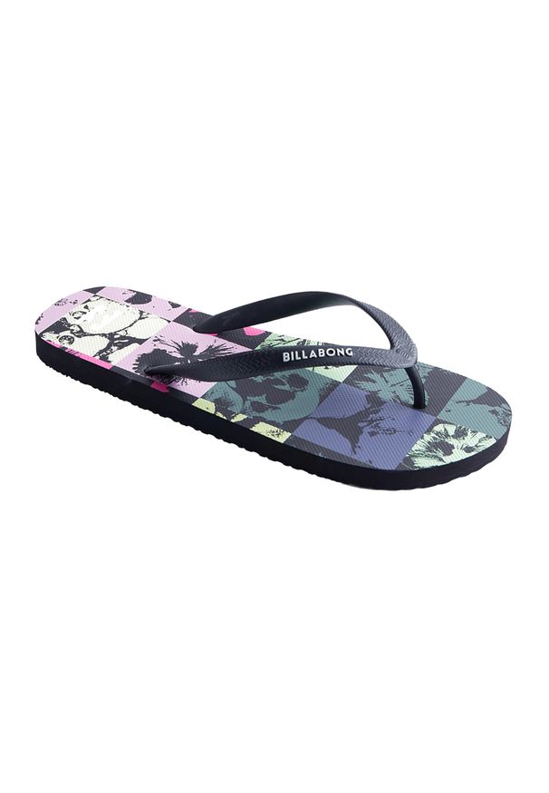 Japonki męskie Billabong Tides multi. Okazja: na plażę. Kolor: czarny. Styl: sportowy