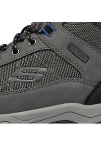skechers - Skechers Trapery Selmen Melano 204477/GRY Szary. Kolor: szary. Materiał: materiał #3